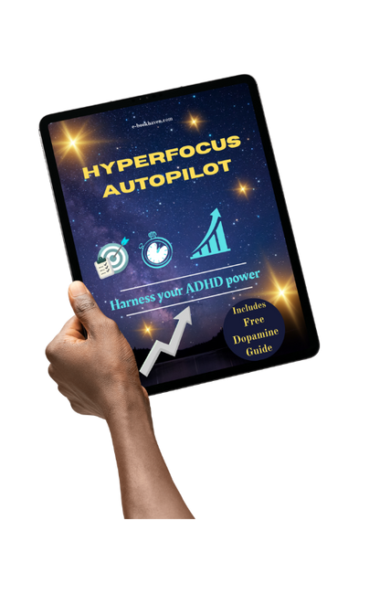 “Master ADHD Bundle: 100 Hacks + Hyperfocus +ADHD Productivity hacks + Free Dopamine Guide”