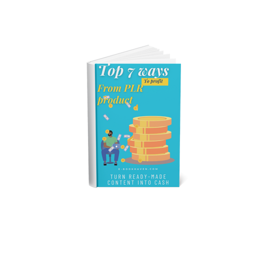 Top 7 Ways to Profit from PLR Products: Turn Ready-Made Content into Cash